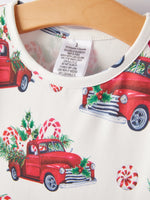 Rylee Faith Designs Girls Christmas Print Holiday Dress - Apparel & Accessories > Clothing > Dresses Dress