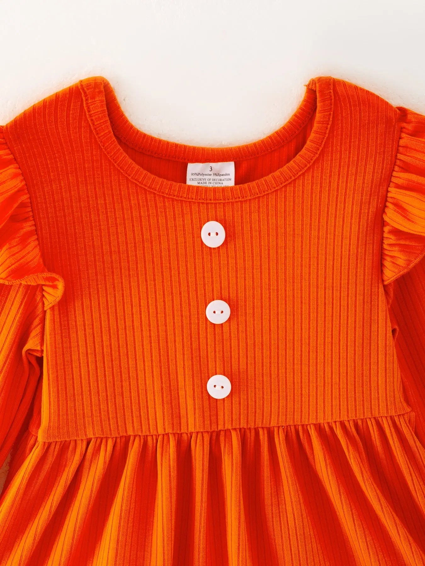 Girls Halloween Pumpkin Print Outfit Set Rylee Faith Designs Everetts Place: Online Boutique