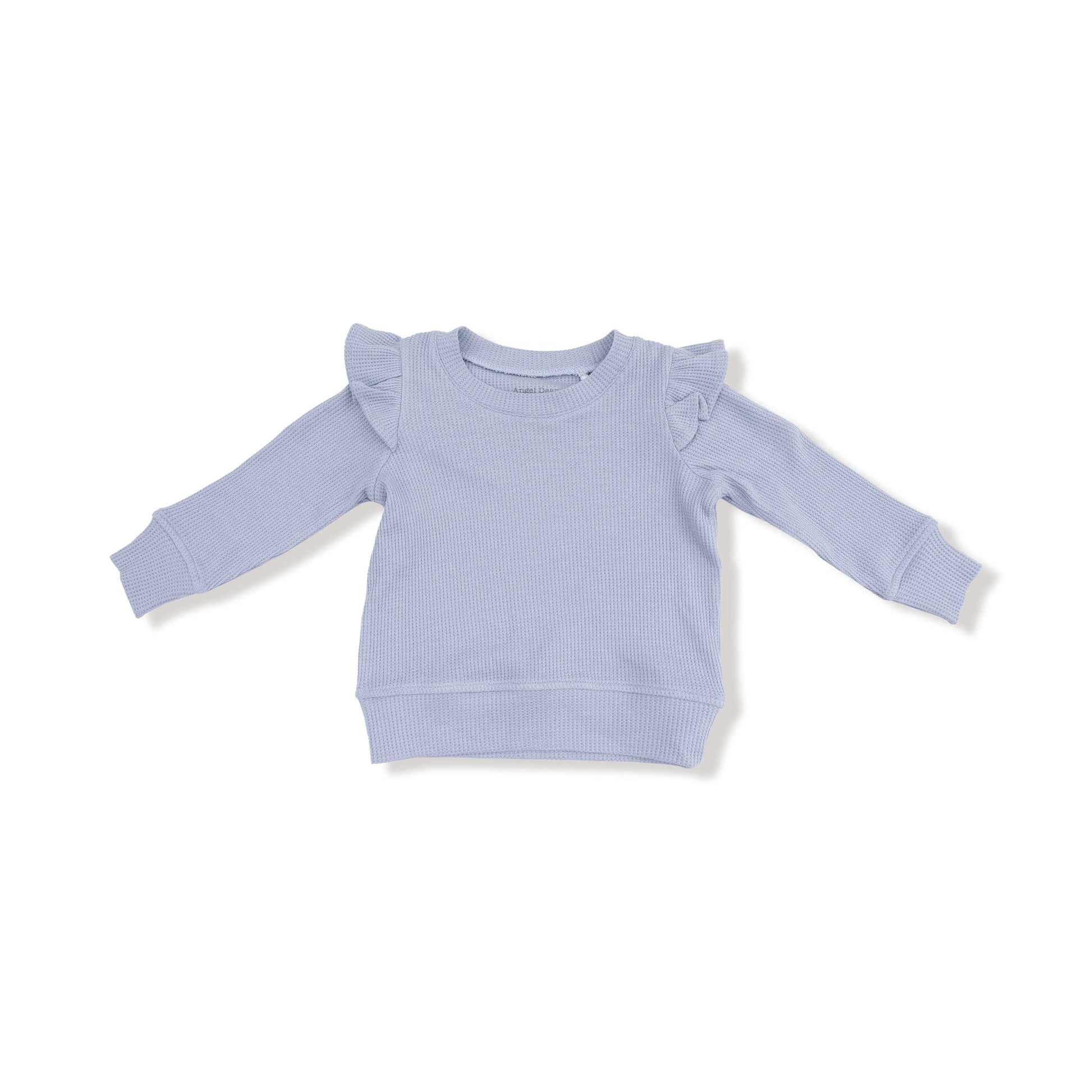 Girls Ruffle Shoulder Shirt And Flare Pant Set Outfit Angel Dear Everetts Place: Online Boutique