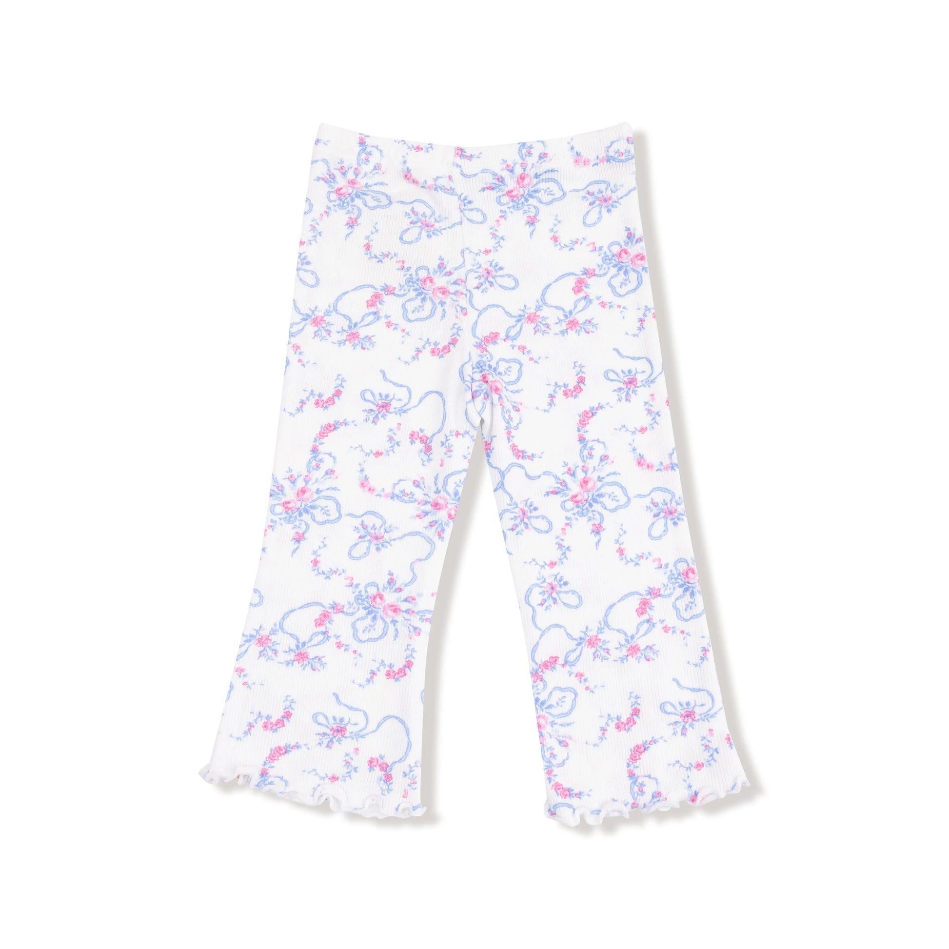 Girls Ruffle Shoulder Shirt And Flare Pant Set Outfit Angel Dear Everetts Place: Online Boutique