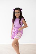 Girls Summer Watercolor Twirl Shorts High Waisted Playful Mila & Rose ® Everetts Place: Online Boutique