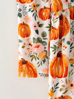 Rylee Faith Designs Girls Thanksgiving Pumpkin Print Long Sleeve Dress - Apparel & Accessories > Clothing > Dresses Dress