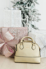 Mila & Rose ® Gold Metallic Girls Crossbody Purse Vegan PU Leather - Everetts Place Boutique - 