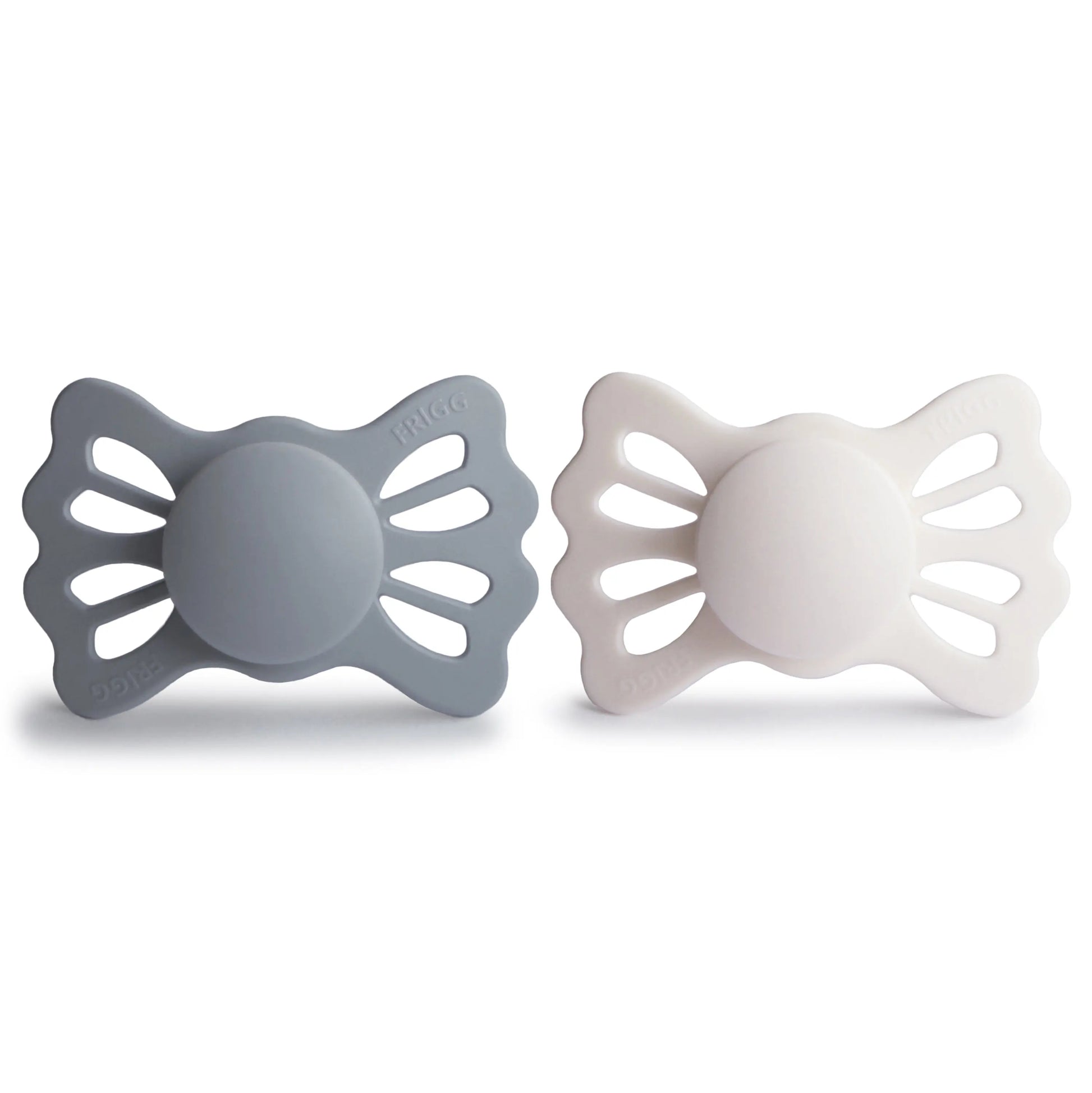 Frigg Lucky Symmetrical Silicone Pacifier 2 Pack for 6 to 18 Months Mushie