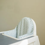 Little Joy Co. Green Dots Cushion Cover for IKEA Antilop Highchair - Furniture > Baby & Toddler Furniture > High Chair & Booster Seat Accessories