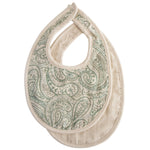 Mushie Muslin Bibs for Babies with Dual Snap Closure - Soft and Absorbent Multi-Layered Design - Baby & Toddler > Nursing & Feeding > Bibs Muslin Bib