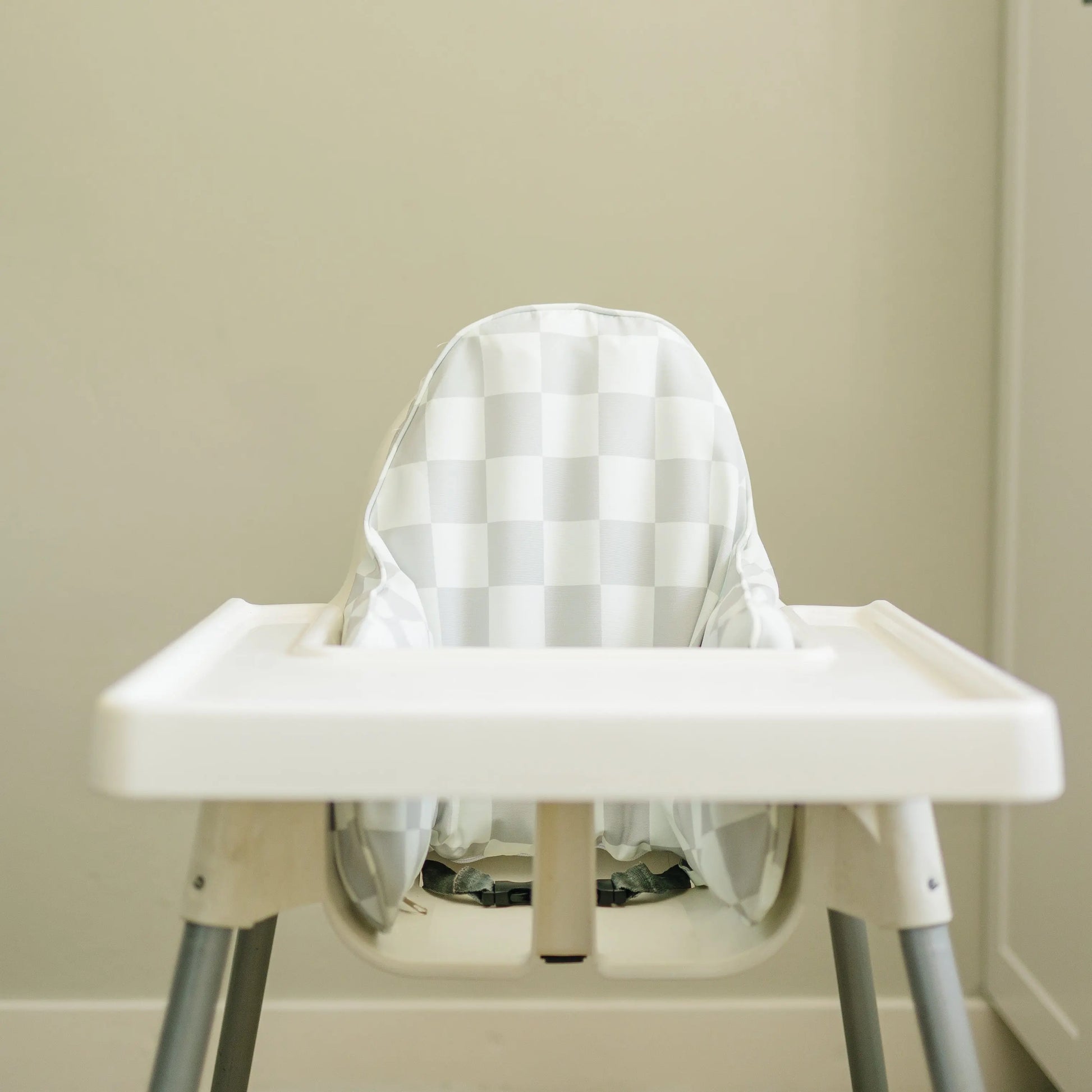 Little Joy Co. Greige Cushion Cover For IKEA Antilop High Chair - Furniture > Baby & Toddler Furniture > High Chair & Booster Seat Accessories