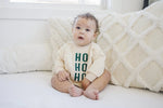Little Joy Co. HO HO HO Christmas Sweatshirt Romper - Everetts Place Boutique - 