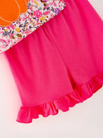 Rylee Faith Designs Halloween Girls Pumpkin Applique Outfit - Apparel & Accessories > Clothing > Outfit Sets Outfit