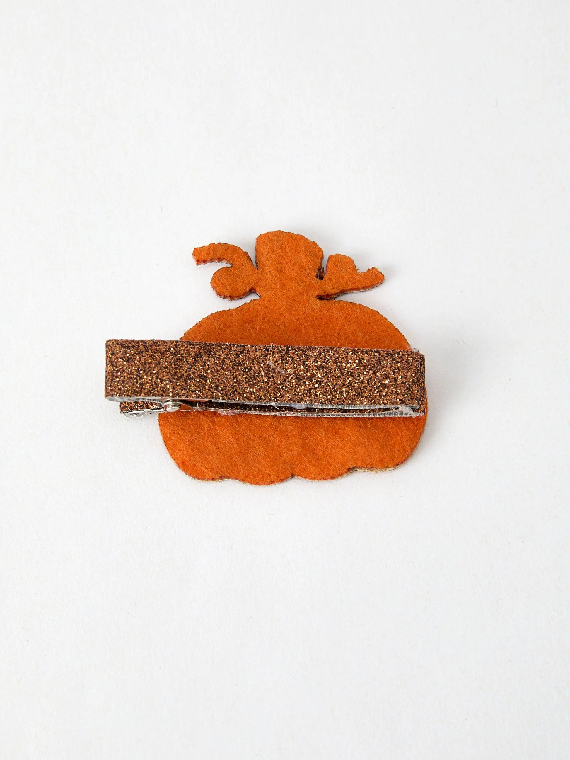Halloween Pumpkin Girls Hair Clip Cute Accessory for Spooky Season Rylee Faith Designs Everetts Place: Online Boutique