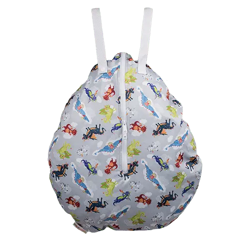 Hanging Wet Bag - Dragon Dreams - Baby & Toddler Clothing, Pattern, Backpack, Bag | Everetts Place