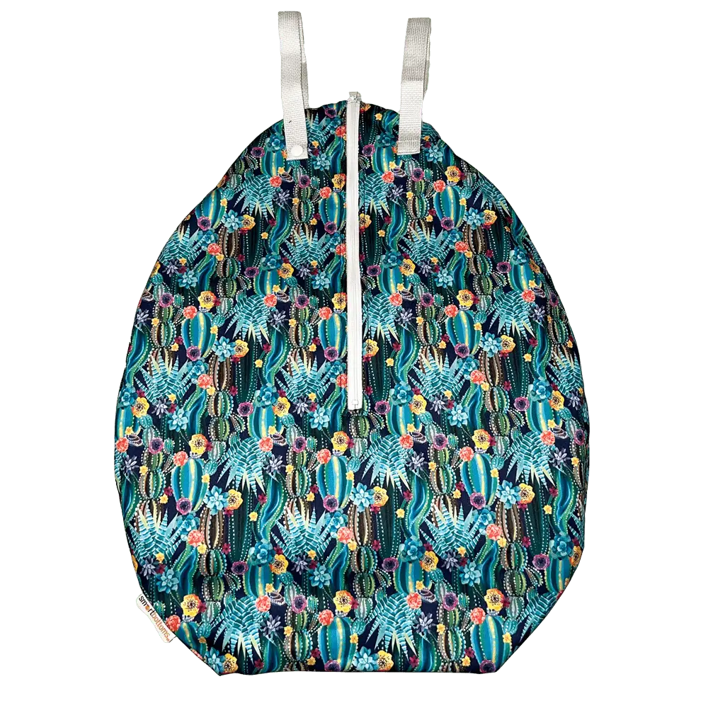 Smart Bottoms Hanging Wet Bag - Midnight Bloom - 