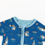 Dreamlet Hanukkah Pets Convertible Zip Footies Soft for Infants - Apparel & Accessories > Clothing > Baby & Toddler Clothing > Baby & Toddler Sleepwear Convertible Zip Footies