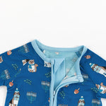 Dreamlet Hanukkah Pets Convertible Zip Footies Soft for Infants - Apparel & Accessories > Clothing > Baby & Toddler Clothing > Baby & Toddler Sleepwear Convertible Zip Footies