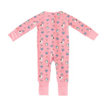 Dreamlet Hanukkah Pets Convertible Zip Footies Pink Baby Sleepwear - Apparel & Accessories > Clothing > Baby & Toddler Clothing > Baby & Toddler Sleepwear Convertible Zip Footies