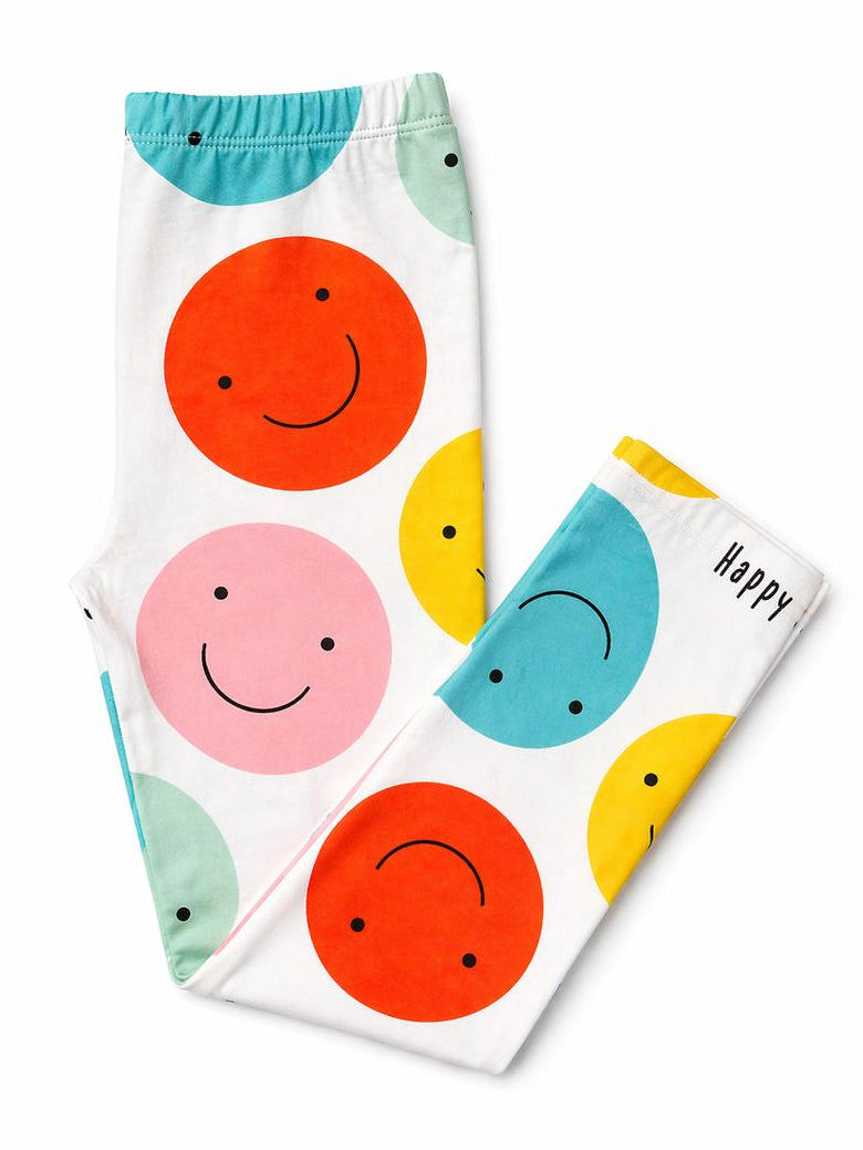 Mila & Rose Happy Days organic baby leggings