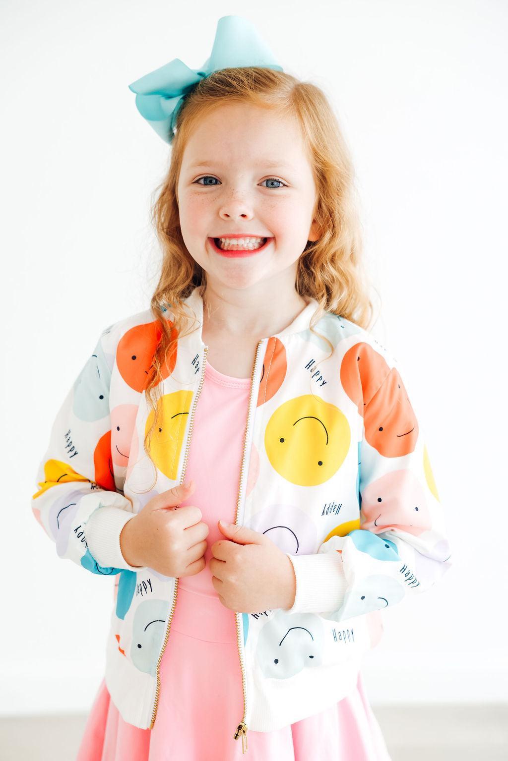 Happy Days Satin Jacket Mila And Rose Lightweight Layering Mila & Rose ® Everetts Place: Online Boutique
