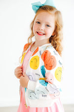 Happy Days Satin Jacket Mila And Rose Lightweight Layering Mila & Rose ® Everetts Place: Online Boutique