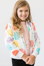 Happy Days Satin Jacket Mila And Rose Lightweight Layering Mila & Rose ® Everetts Place: Online Boutique