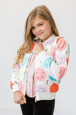 Happy Days Satin Jacket Mila And Rose Lightweight Layering Mila & Rose ® Everetts Place: Online Boutique