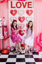 Happy Heart Day Three Quarter Sleeve Pocket Twirl Dress Mila & Rose ® Everetts Place: Online Boutique