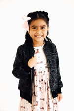 Mila & Rose ® Happy Howloween Pocket Twirl Dress Three Quarter Sleeve - Everetts Place Boutique - 