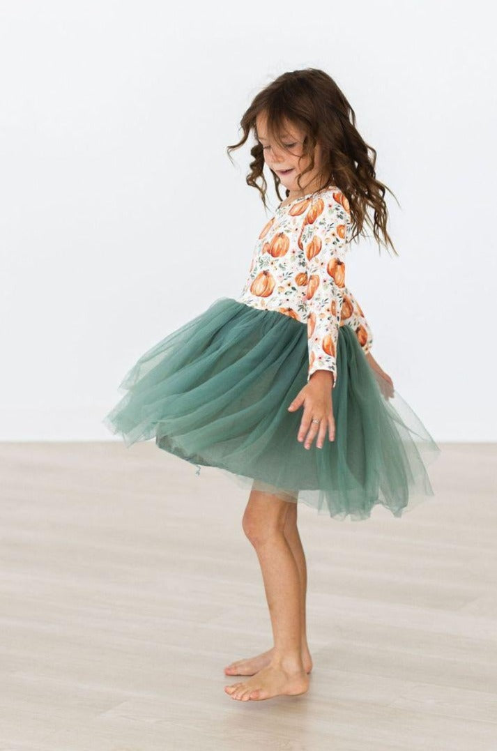 Harvest Florals L/S Tutu Dress by Mila & Rose ®