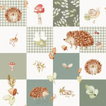 Little Joy Co. Harvest Hedgehogs Kids 2pc Bamboo Pajamas By Little Joy Co - Everetts Place Boutique - 