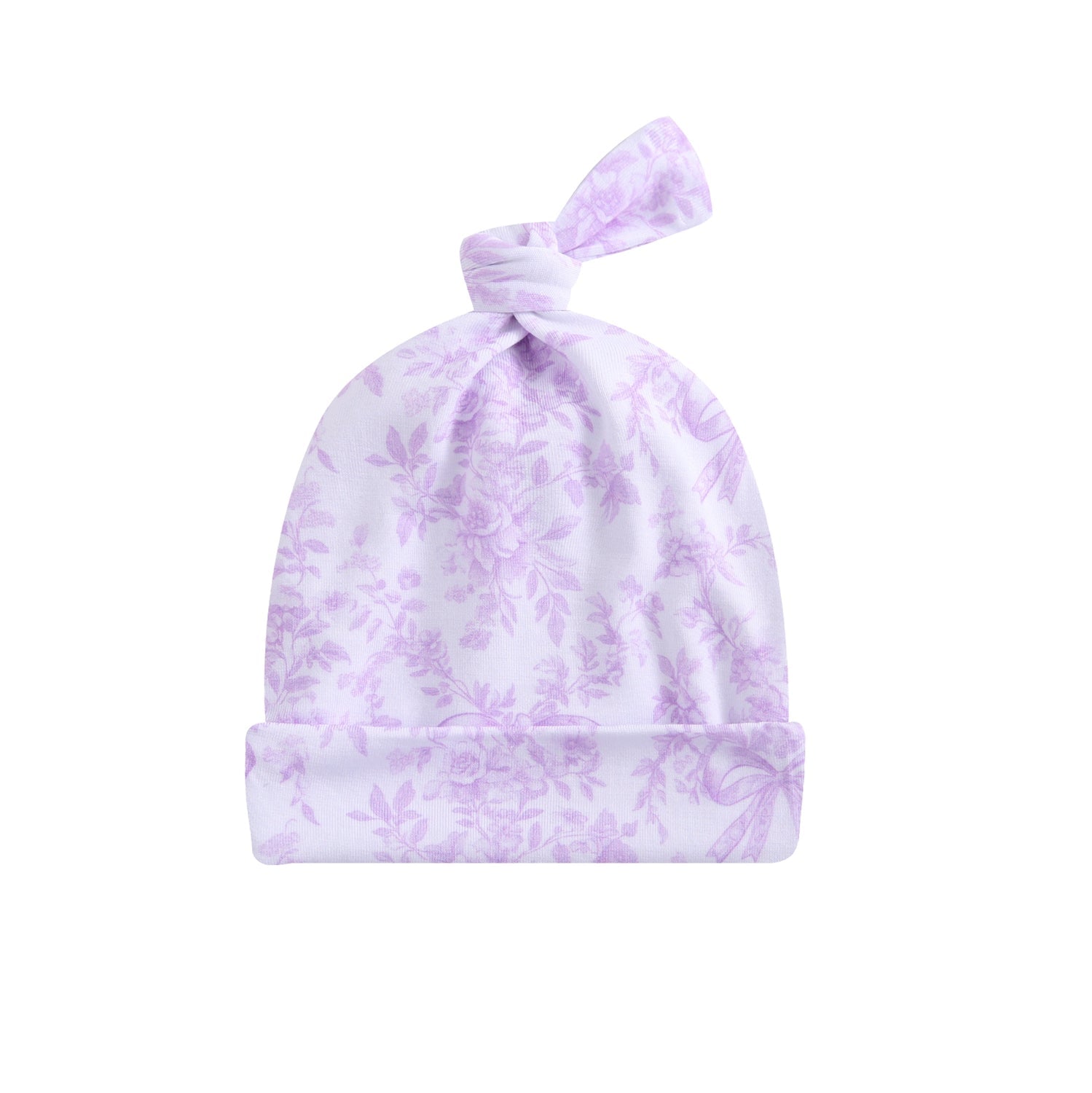 Bows & Blooms Baby Beanie Hat by Luxie Charm at Everetts Place