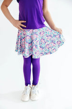 Head in the Clouds Twirl Skegging - Pink, Purple, Waist, Tights, Fashion design | Everetts Place