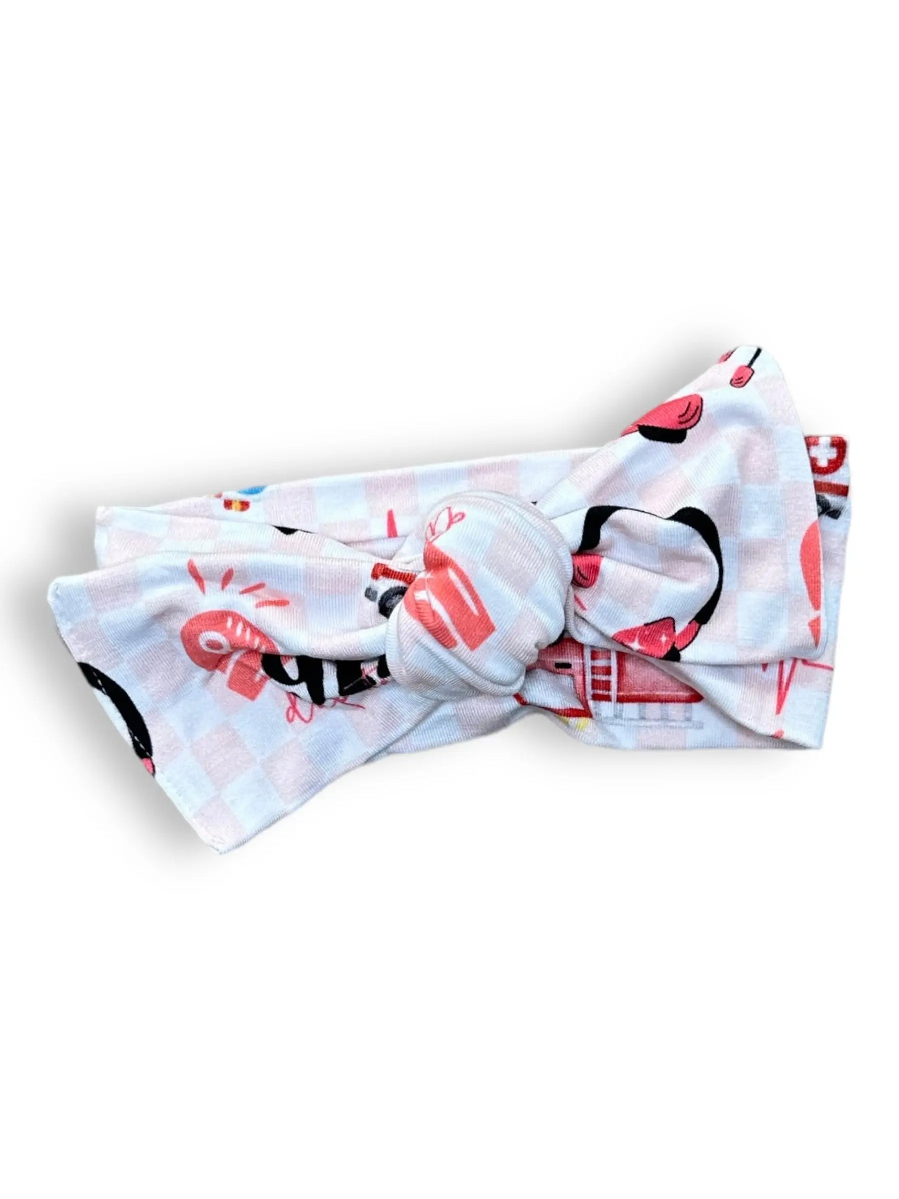 Headband Bow, Pink Dispatcher Miller & Co. Everetts Place Boutique
