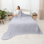 Heather Adult Muslin Cotton Blanket Warm Breathable Cozy Comfy Cubs Everetts Place: Online Boutique