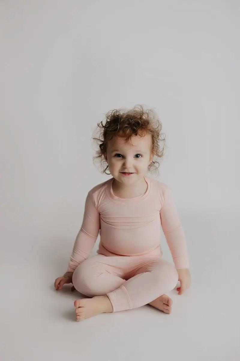 Three Little Tots Heavenly Pink Kids Pajamas - 