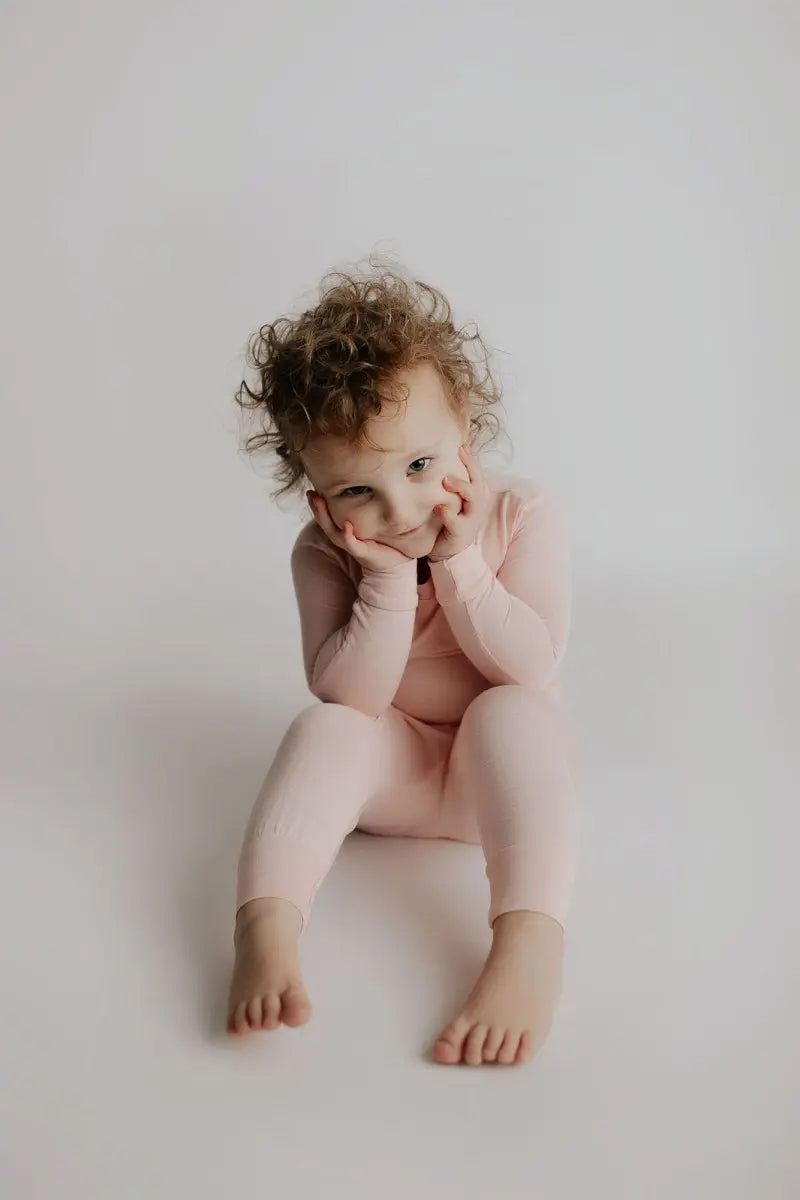 Three Little Tots Heavenly Pink Kids Pajamas - 