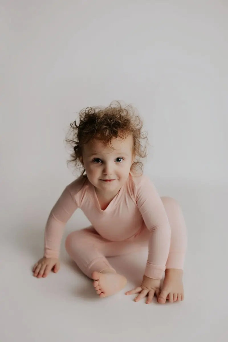 Three Little Tots Heavenly Pink Kids Pajamas - 