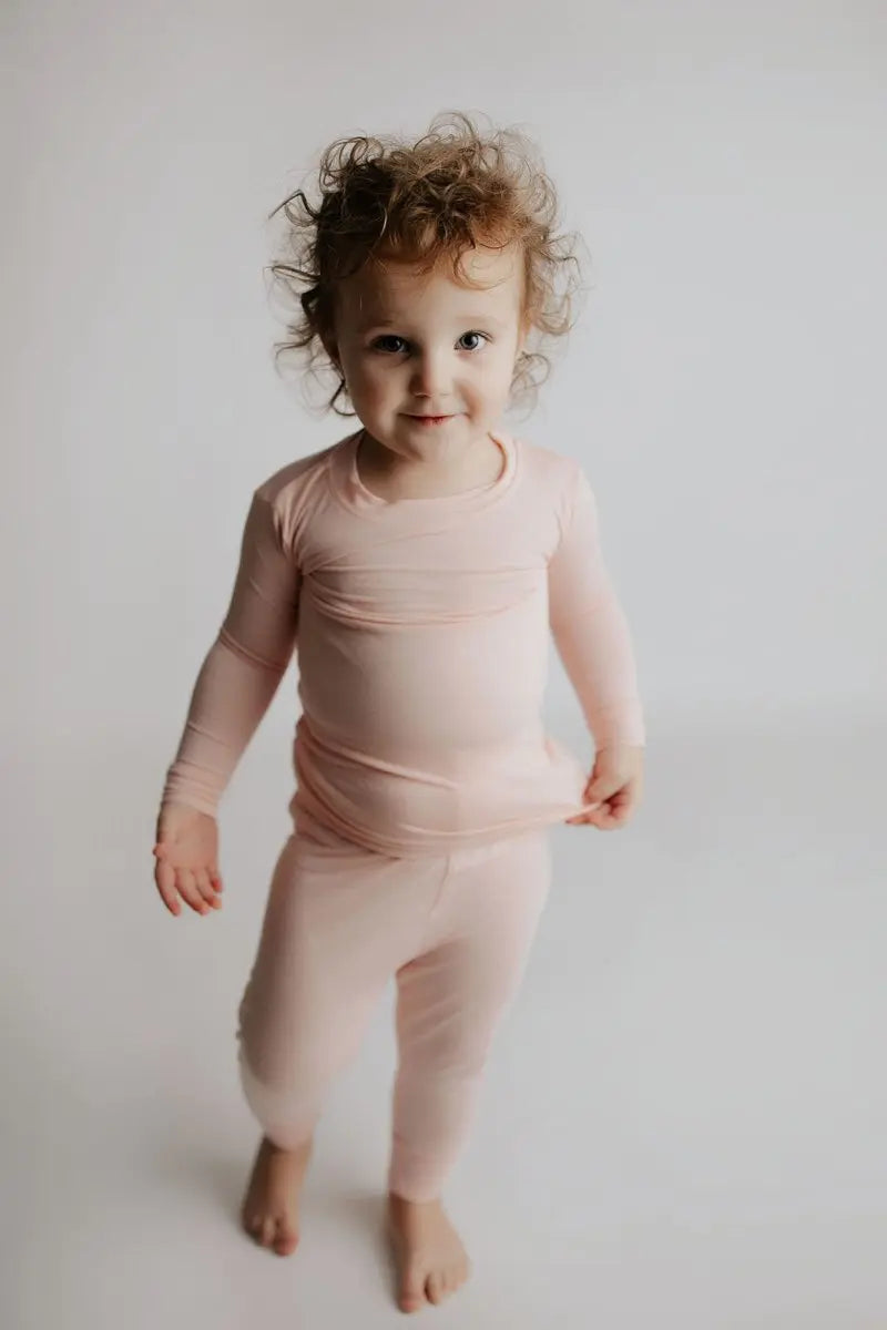 Three Little Tots Heavenly Pink Kids Pajamas - 