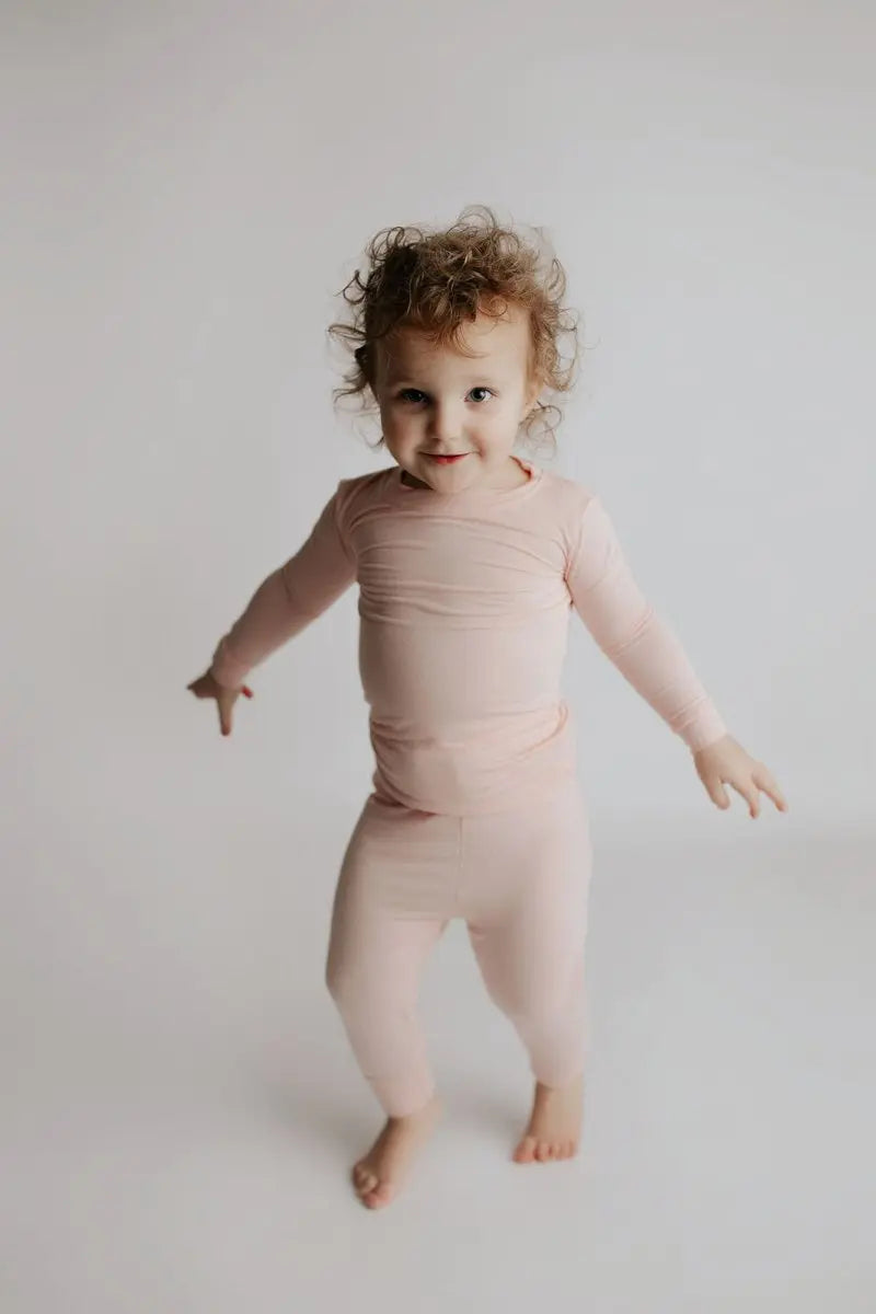 Three Little Tots Heavenly Pink Kids Pajamas - 