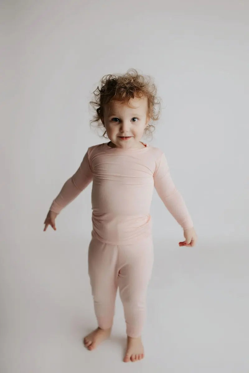 Three Little Tots Heavenly Pink Kids Pajamas - 