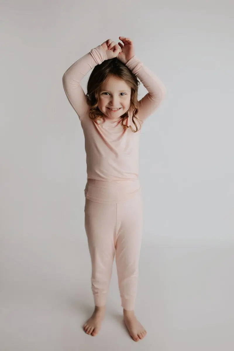 Three Little Tots Heavenly Pink Kids Pajamas - 