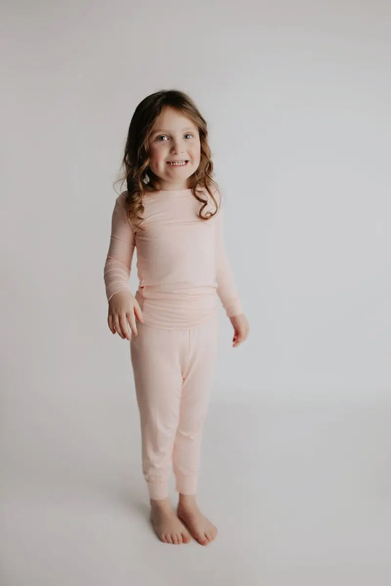Three Little Tots Heavenly Pink Kids Pajamas - 