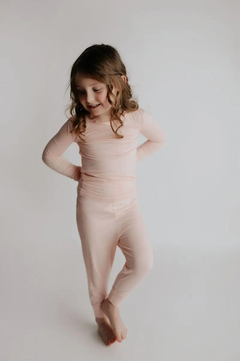 Three Little Tots Heavenly Pink Kids Pajamas - 