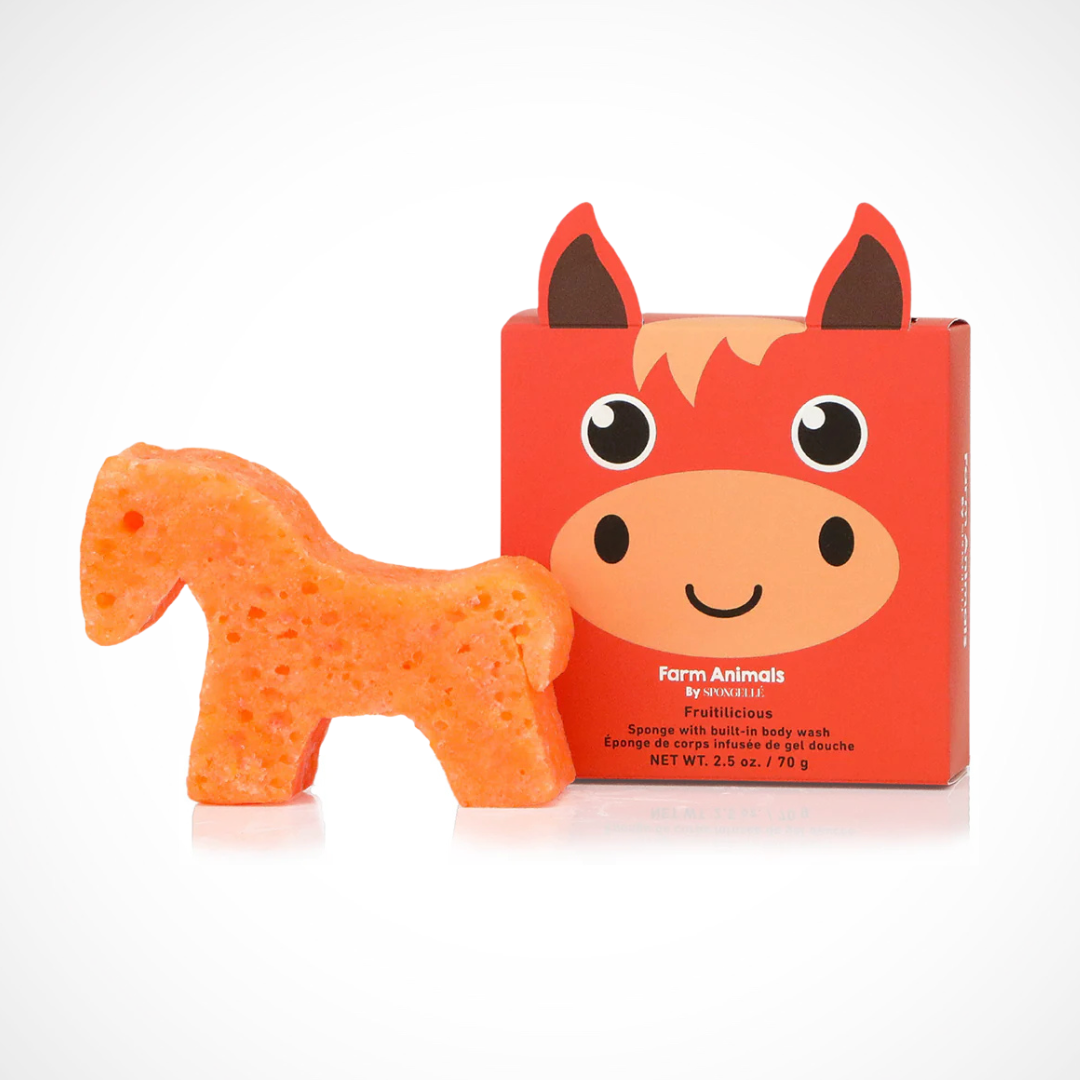 Friendly Animals Bath Buffer by Kolorful