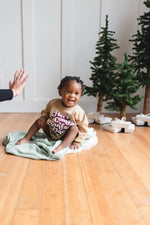 Little Joy Co. Here Comes Santa Claus Sweatshirt Romper - Everetts Place Boutique - 