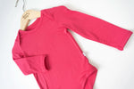 Bubble Baby Hibiscus | Long Sleeve Bodysuit - 