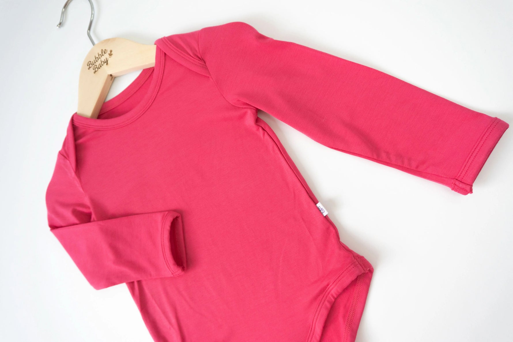Bubble Baby Hibiscus | Long Sleeve Bodysuit - 