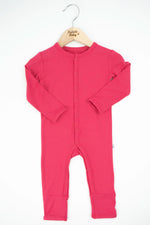 Bubble Baby Hibiscus | Snap Romper - 