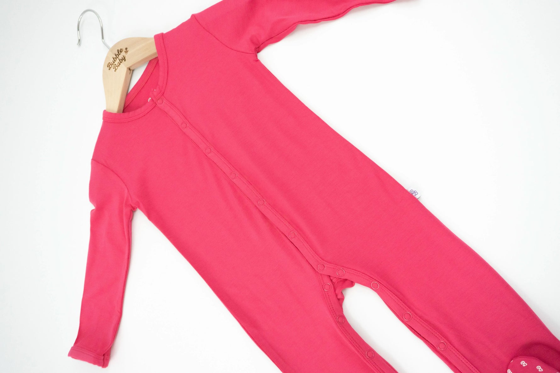 Bubble Baby Hibiscus | Snap Romper - 