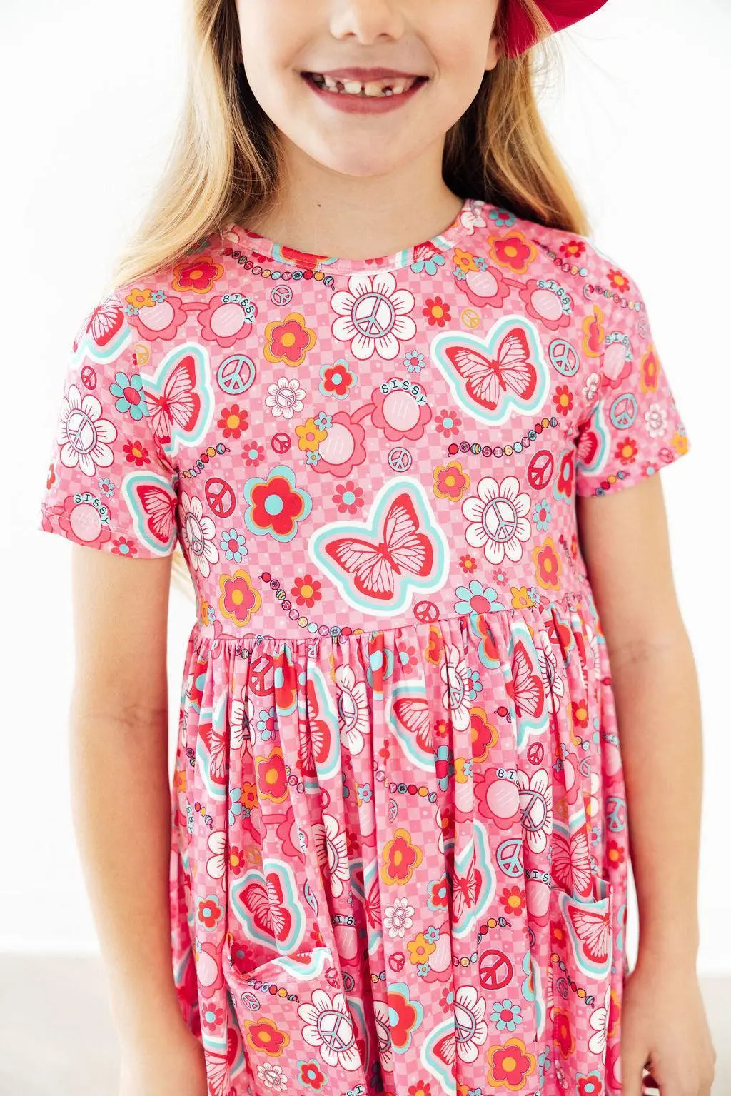 Mila & Rose ® Hippie Sissy S/S Pocket Twirl Dress - 