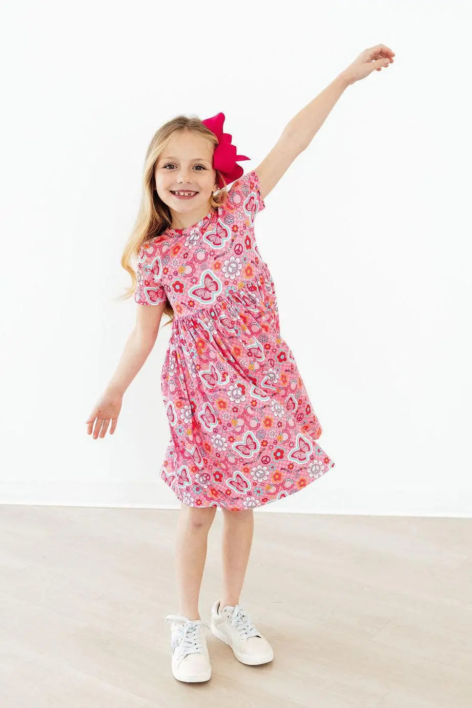 Mila & Rose ® Hippie Sissy S/S Pocket Twirl Dress - 