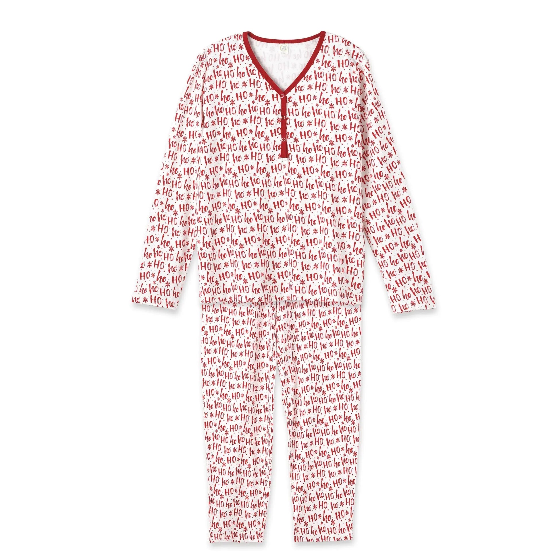 Ho Ho Ho Christmas Bamboo Pajama Set for Women Cozy Tesa Babe Everetts Place: Online Boutique 72.00